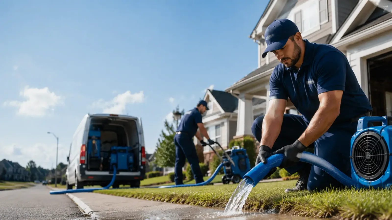 Flood Damage Restoration in Continental, OH